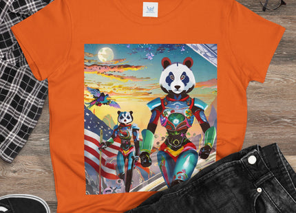 Cyber Punk Robots Cotton Tee