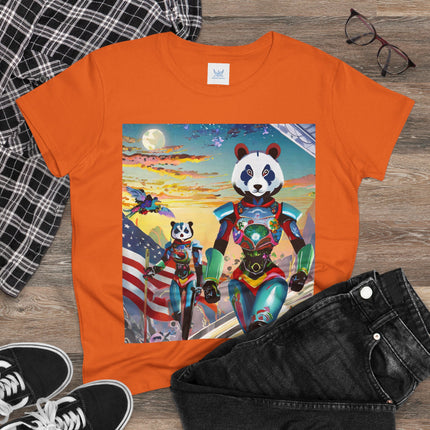 Cyber Punk Robots Cotton Tee
