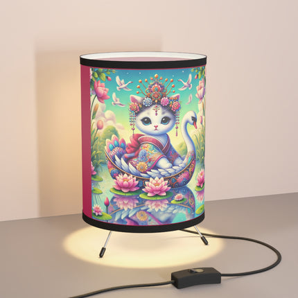 Geisha Kitten’s River Voyage Tripod Lamp