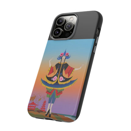 Colorful Dancer Phone Case – Vibrant Grace & Cultural Elegance