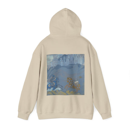 The Duel by Nicholas Roerich Unisex Heavy Blend™ Hooded Sweatshirt