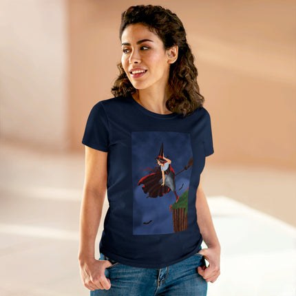 The Enchanted Witch Women's Midweight Cotton Tee