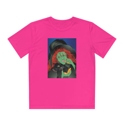 Mirror, Mirror A Witch's Touch Youth Competitor Tee