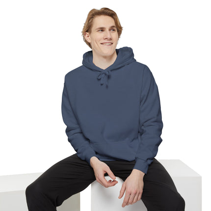 The Great Wave off Kanagawa by Katsushika Hokusai Unisex Garment-Dyed Hoodie