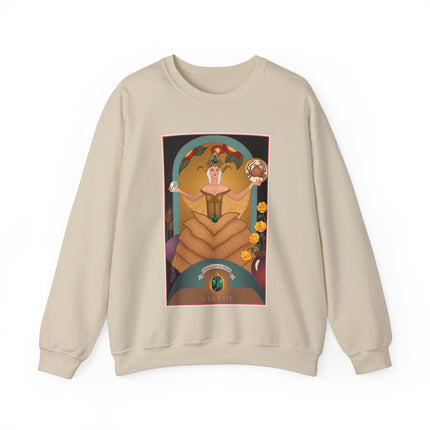 June & Pearl, Alexandrite (from the Gem Series) by Sofia Chiostri Heavy Blend™ Crewneck Sweatshirt