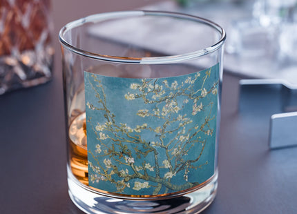 Almond Blossom by Vincent van Gogh Rocks Glass, 10oz