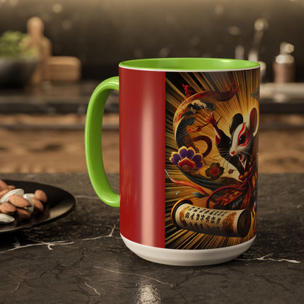 Theatrical Mouse on a Mission Colorful Mugs (11oz, 15oz)