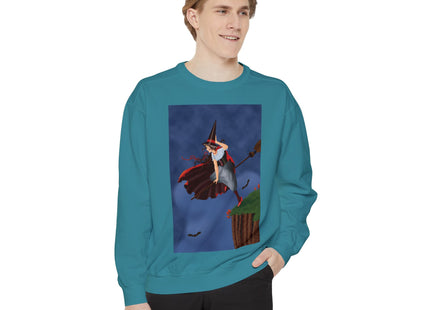 The Enchanted Witch Unisex Garment-Dyed Sweatshirt