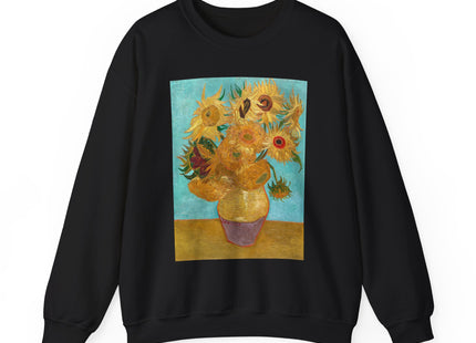 Vase with Twelve Sunflowers by Vincent Van Gogh Heavy Blend™ Crewneck Sweatshirt