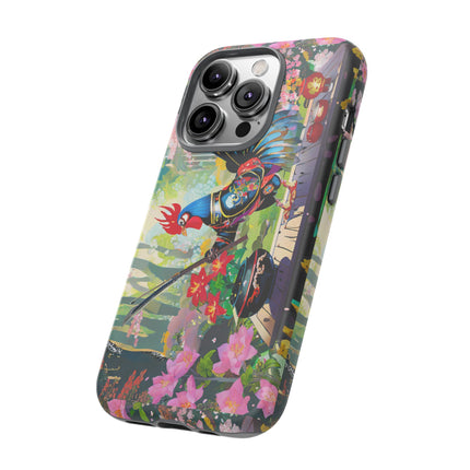 Cyberpunk Rooster Phone Cases