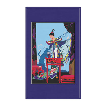 A Visual Journey by Umberto Brunelleschi Kitchen Towel