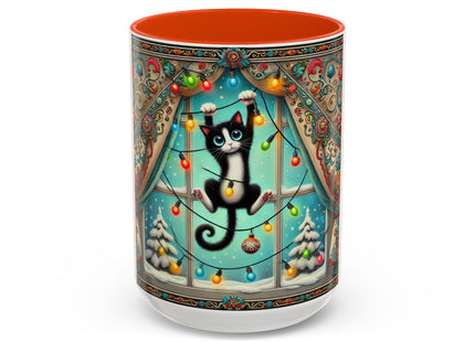 Mischief in Tinselland Colorful Mugs (11oz, 15oz)