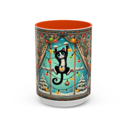 Mischief in Tinselland Colorful Mugs (11oz, 15oz)