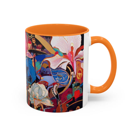 Ethereal Irises Colorful Mugs (11oz, 15oz)