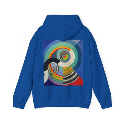 Rythme No. 3 by Robert Delaunay Heavy Blend™ Hooded Sweatshirt