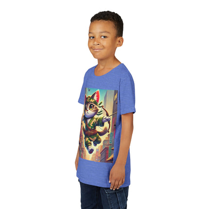 Archer Cat Youth Short Sleeve Tee