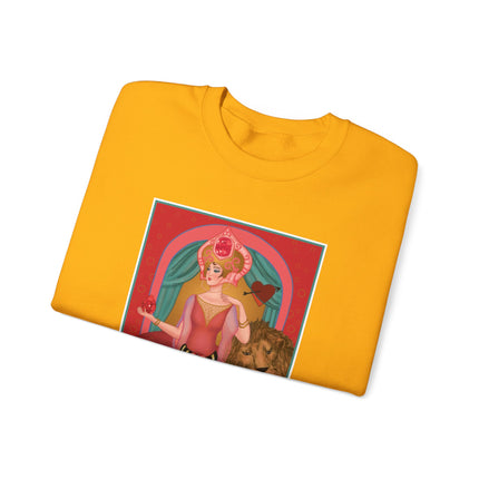 July & Ruby (from the Gem Series) by Sofia Chiostri Heavy Blend™ Crewneck Sweatshirt