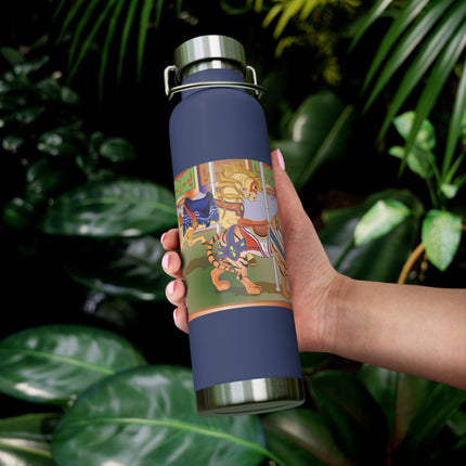 Carousel Splendor Copper Vacuum Insulated Bottle, 22oz