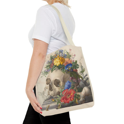 Vanitas Still Life by Herman Henstenburgh Tote Bag (AOP)
