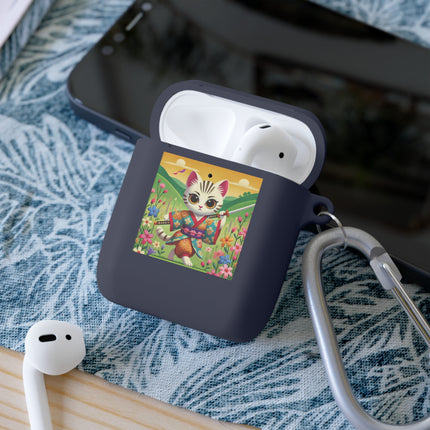 Samurai Kitten AirPods and AirPods Pro Case