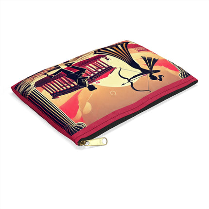 Art Deco Valentine's Romance Accessory Pouch
