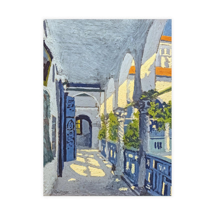 Gallery of a Moroccan Riad by George Gaudion Postcards (envelopes included) - Bundles of 10, 30, 50 Pieces