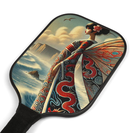 Coastal Fairy Pickleball Kit – Serene Wings & Dragon Tides