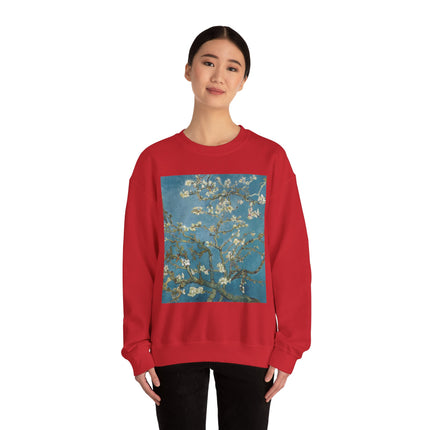 Almond Blossom by Vincent van Gogh Heavy Blend™ Crewneck Sweatshirt