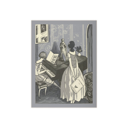 Piano and Singing by Fernand Siméon Ceramic Tile