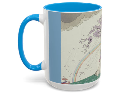 L’Arc-en-Ciel by George Barbier Colorful Mugs (11oz, 15oz)