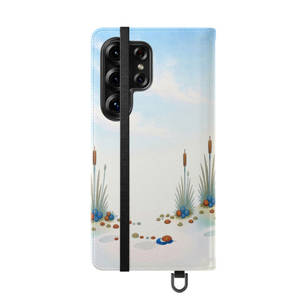 🧚🦋 The Jeweled Wing Fairy Flip Case – Art Deco Fairy Fantasy
