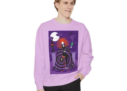 Mystic Elegance Unisex Garment-Dyed Sweatshirt