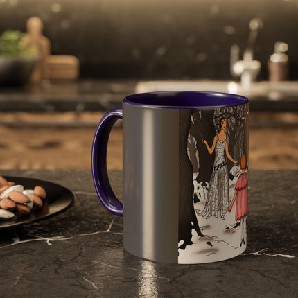 Fairy Tale Elegance Colorful Mugs (11oz, 15oz)