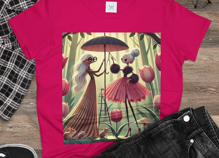 Under the Tulip Parasol Cotton Tee