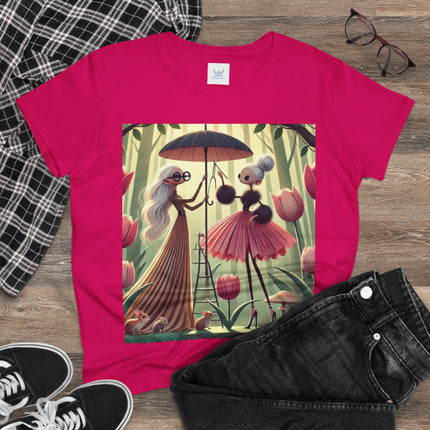 Under the Tulip Parasol Cotton Tee