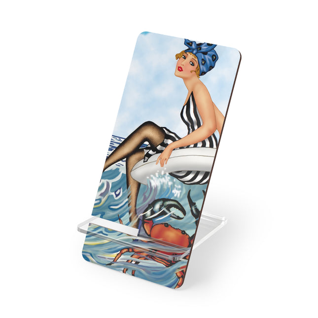 Playful Waves and Fashion Follies Mobile Display Stand for Smartphones