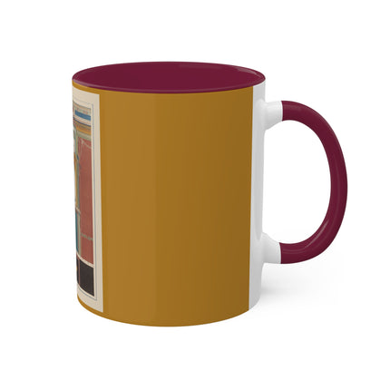 Pompeii Walls Pl.20 by Victor Steeger Colorful Mugs, 11oz