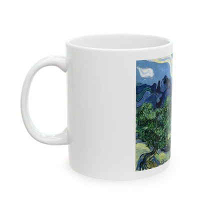 Olive Trees by Vincent Van Gogh Ceramic Mug, (11oz, 15oz)