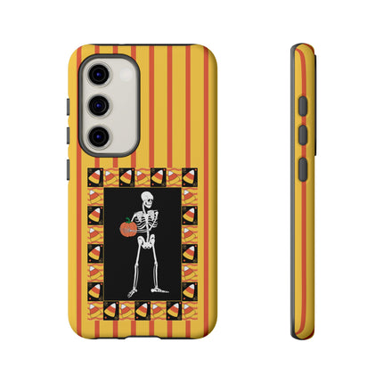 Candy Corn Skeleton Phone Cases