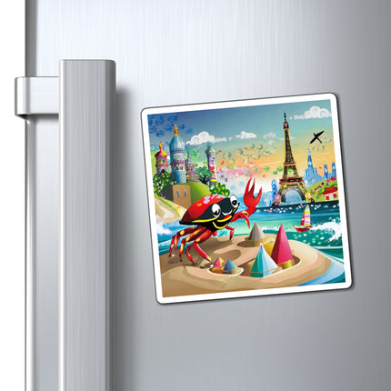 Crab Architect Magnets (3 Sizes)