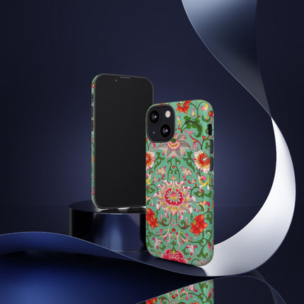 Colorful Floral Pattern by Owen Jones Phone Cases