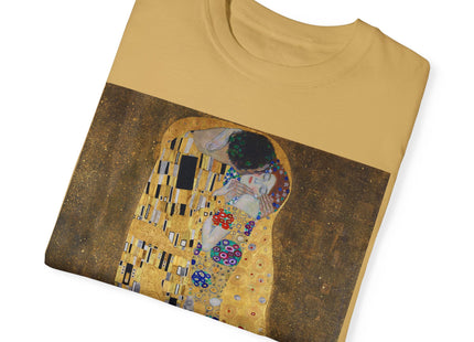 The Kiss by Gustav Klimt Unisex Garment-Dyed T-shirt