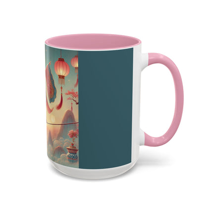 The Lantern Walker Colorful Mugs (11oz, 15oz)