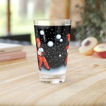 A Festive Snowball Glass, 16oz