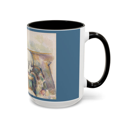 The Three Skulls by Paul Cézanne Colorful Mugs (11oz, 15oz)