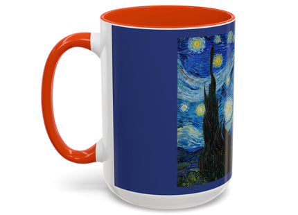 The Starry Night by Vincent Van Gogh Colorful Mugs (11oz, 15oz)