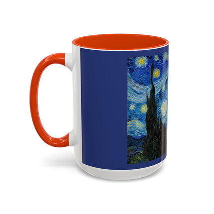 The Starry Night by Vincent Van Gogh Colorful Mugs (11oz, 15oz)