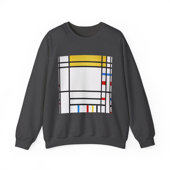 Place de la Concorde by Piet Mondrian Heavy Blend™ Crewneck Sweatshirt