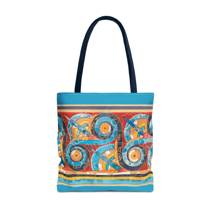 Reproduction of S-Spiral Frieze by Emile Gilliéron Tote Bag (AOP)