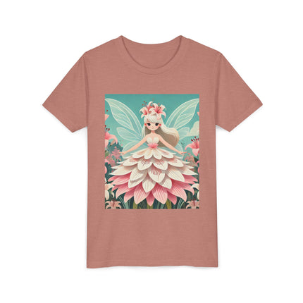 Lily Fairy in Bloom Youth Short Sleeve Tee